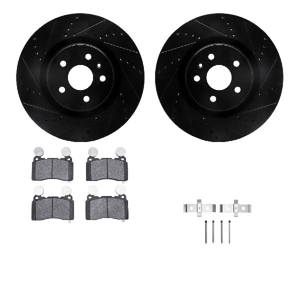 2010-2015 Chevrolet Camaro Disc Brake Kit - Front (Dynamic Friction)