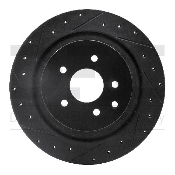 2008-2013 INFINITI G37 Disc Brake Rotor - Rear Left (Dynamic Friction)