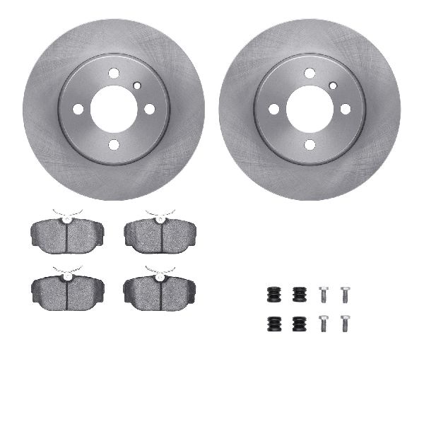 1984-1985 BMW 318i Disc Brake Kit - Front (Dynamic Friction)