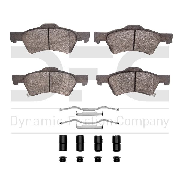 2001-2007 Dodge Caravan Disc Brake Pad Set - Front (Dynamic Friction)