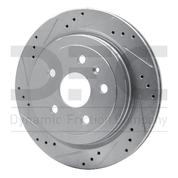 2010-2015 Chevrolet Camaro Disc Brake Rotor - Rear Left (Dynamic Friction)