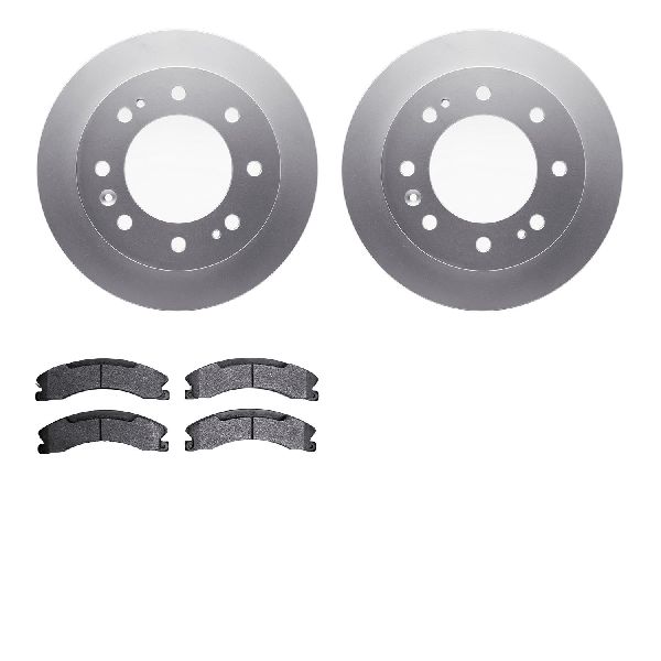 2011-2019 GMC Sierra 2500 HD Disc Brake Kit - Front (Dynamic Friction)