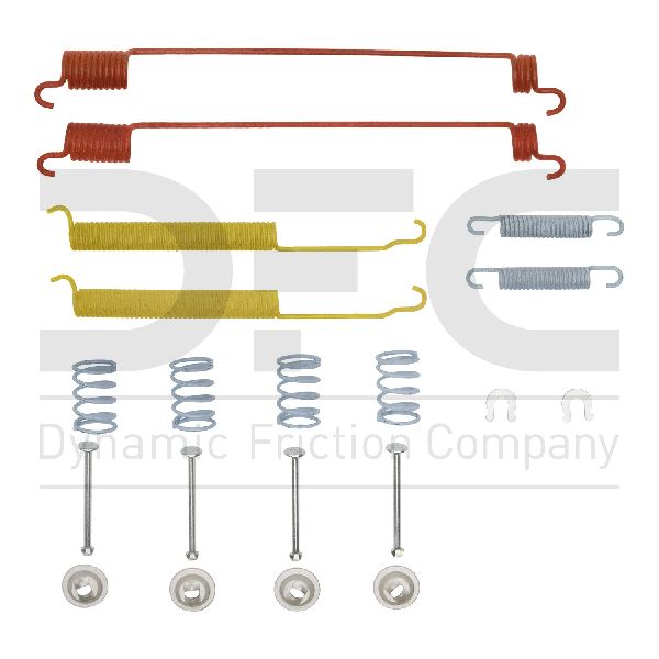 1997-2003 INFINITI QX4 Drum Brake Hardware Kit - Rear (Dynamic Friction)