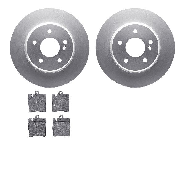 2006-2007 Mercedes-Benz C280 Disc Brake Kit - Rear (Dynamic Friction)