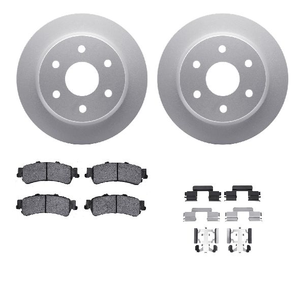 2007 Chevrolet Silverado 1500 Classic Disc Brake Kit - Rear (Dynamic Friction)