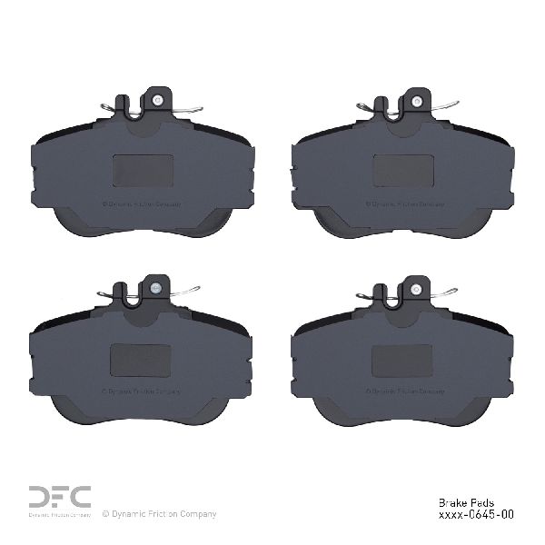1994-1995 Mercedes-Benz C280 Disc Brake Pad Set - Front (Dynamic Friction)