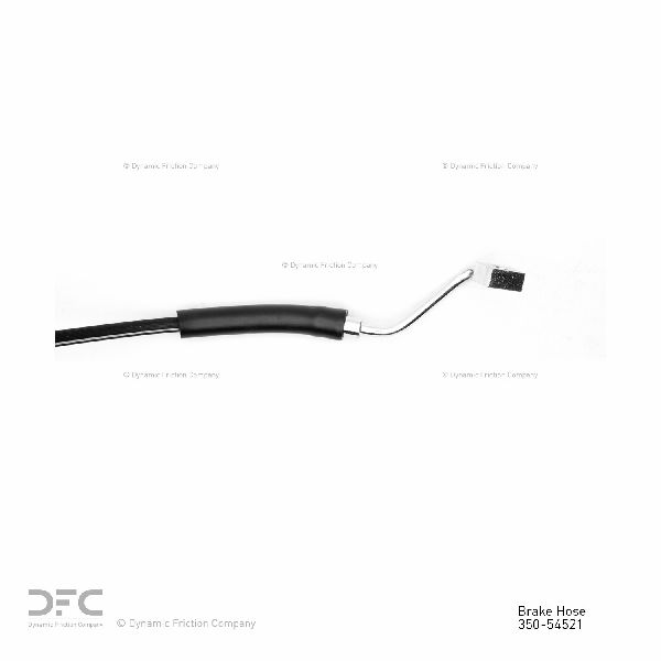 1998-2002 Lincoln Navigator Brake Hydraulic Hose - Rear Right Lower (Dynamic Friction)