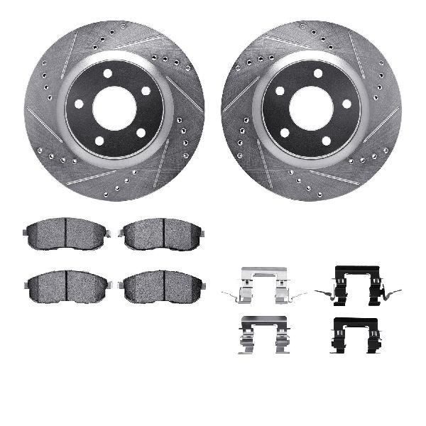 2007-2012 Nissan Sentra Disc Brake Kit - Front (Dynamic Friction)