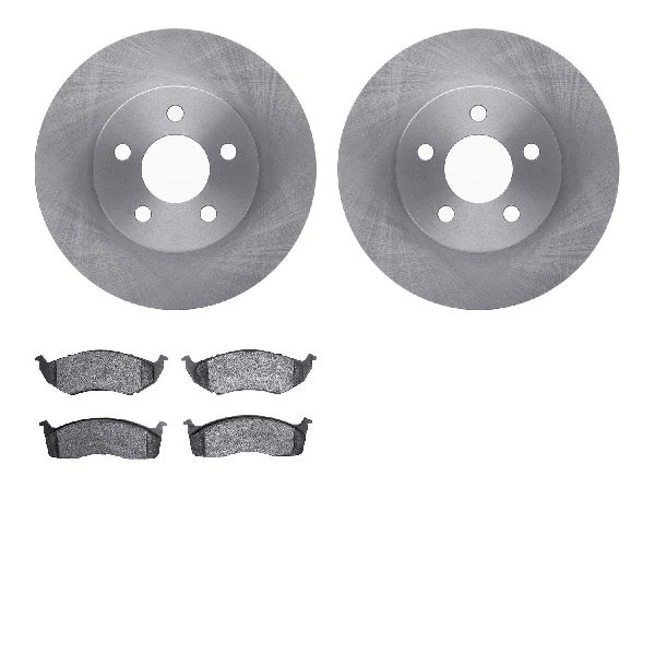 2000 Chrysler Voyager Disc Brake Kit - Front (Dynamic Friction)
