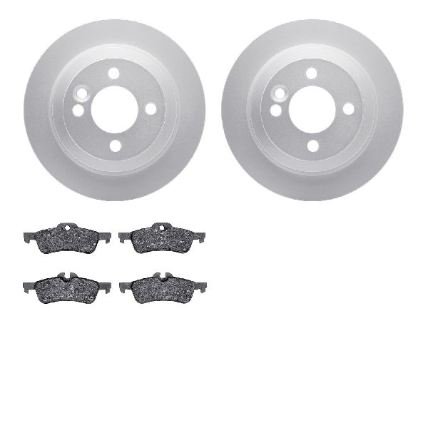 2002-2008 Mini Cooper Disc Brake Kit - Rear (Dynamic Friction)