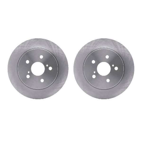 2018-2022 Toyota C-HR Disc Brake Rotor Set - Rear (Dynamic Friction)