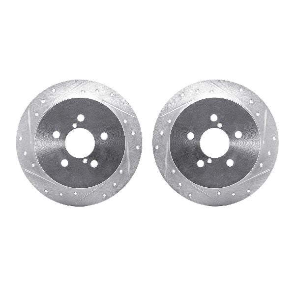 2005-2009 Subaru Legacy Disc Brake Rotor Set - Rear (Dynamic Friction)