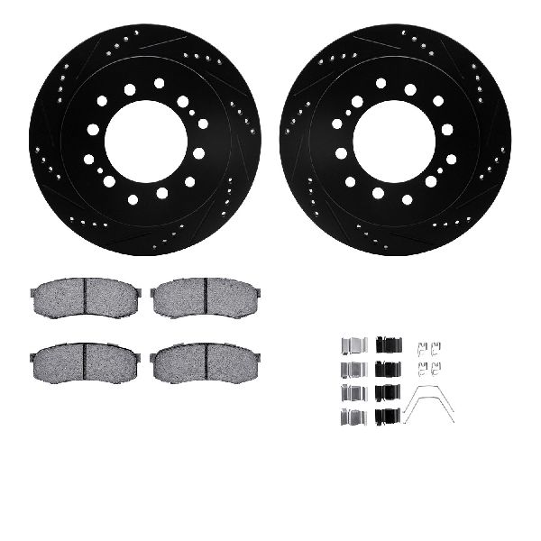 2001-2007 Toyota Sequoia Disc Brake Kit - Rear (Dynamic Friction)