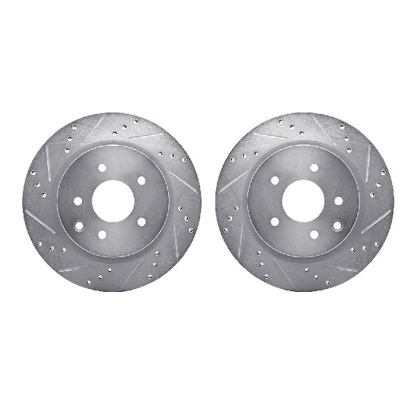 2008-2012 INFINITI EX35 Disc Brake Rotor Set - Rear (Dynamic Friction)