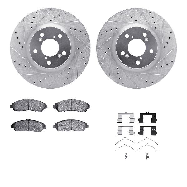 2010-2013 Acura ZDX Disc Brake Kit - Front (Dynamic Friction)