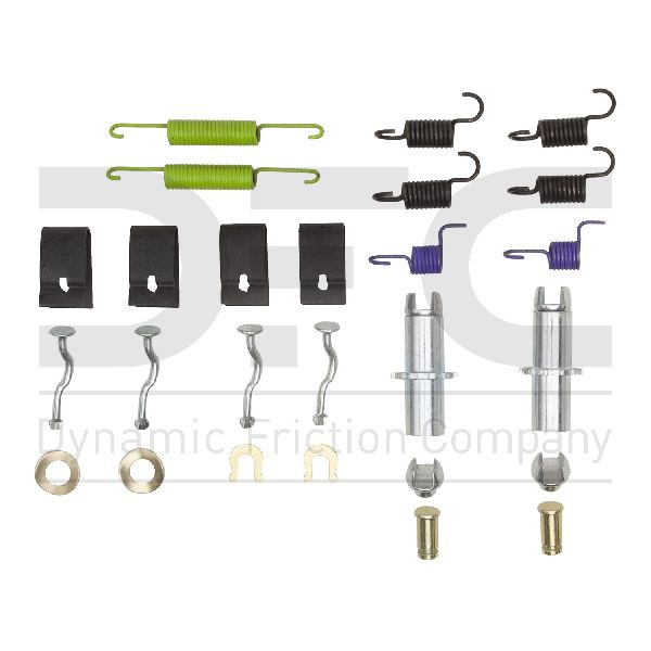 1995-1998 Honda Odyssey Parking Brake Hardware Kit - Rear (Dynamic Friction)
