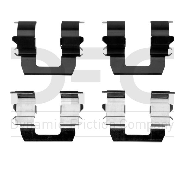 1993-1995 Subaru Impreza Disc Brake Hardware Kit - Front (Dynamic Friction)