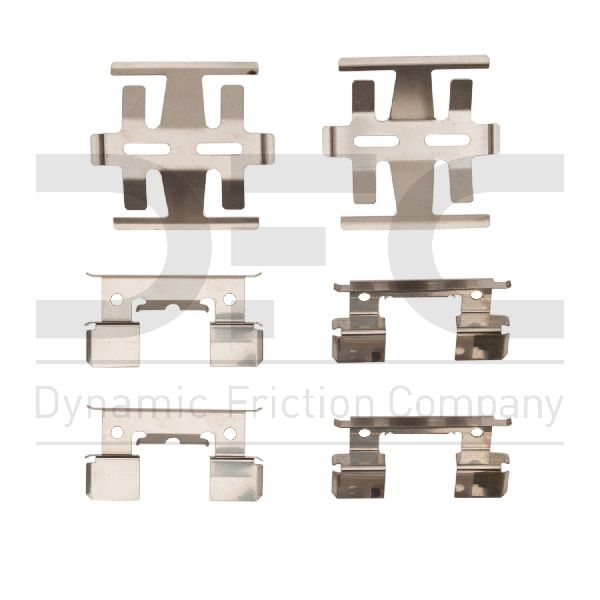1983-1987 Honda Prelude Disc Brake Hardware Kit - Front (Dynamic Friction)