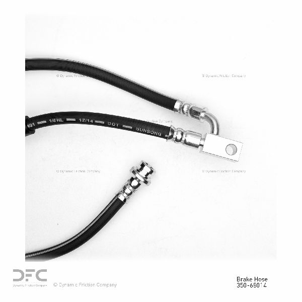 2003-2007 INFINITI G35 Brake Hydraulic Hose - Front Right (Dynamic Friction)