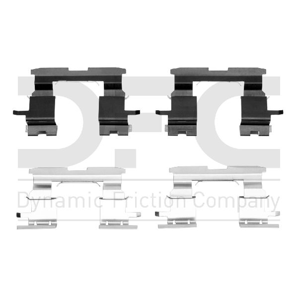 2001-2009 Toyota Prius Disc Brake Hardware Kit - Front (Dynamic Friction)