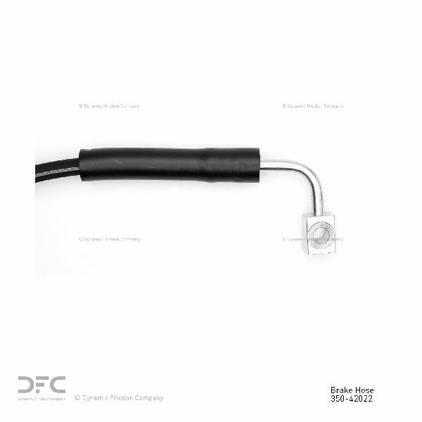 2007-2010 Jeep Wrangler Brake Hydraulic Hose - Front Left (Dynamic Friction)