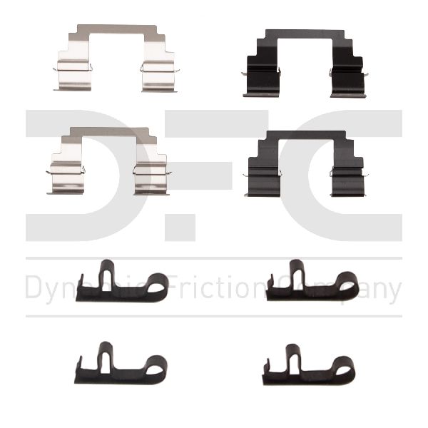 2003-2008 Pontiac Vibe Disc Brake Hardware Kit - Front (Dynamic Friction)
