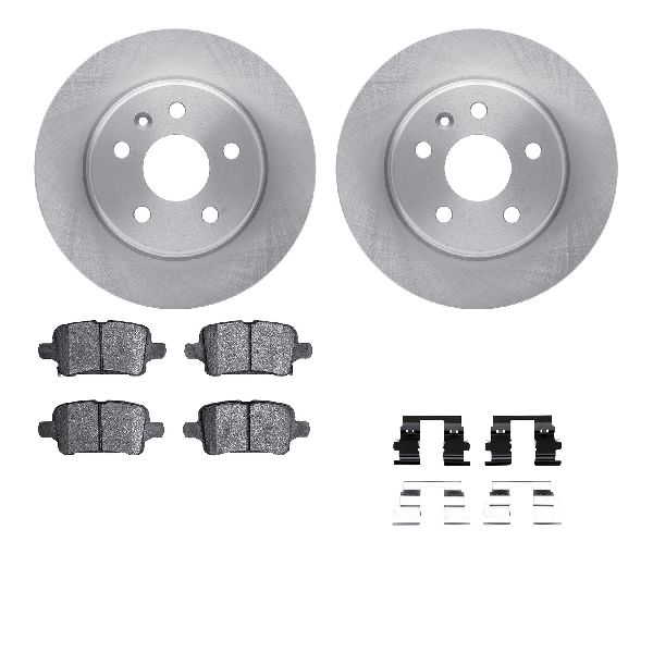 2016-2019 Chevrolet Cruze Disc Brake Kit - Rear (Dynamic Friction)