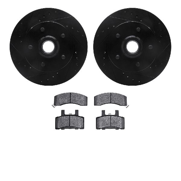 1998-1999 GMC Yukon Disc Brake Kit - Front (Dynamic Friction)