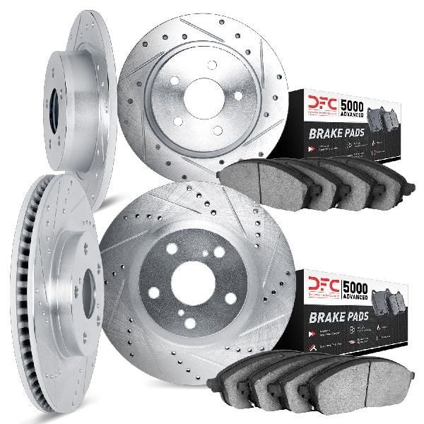 2016-2017 Chrysler 200 Disc Brake Kit - Front and Rear (Dynamic Friction)