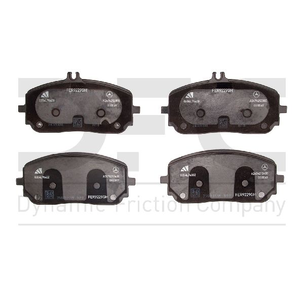 2021-2025 Mercedes-Benz GLA250 Disc Brake Pad Set - Front (Dynamic Friction)