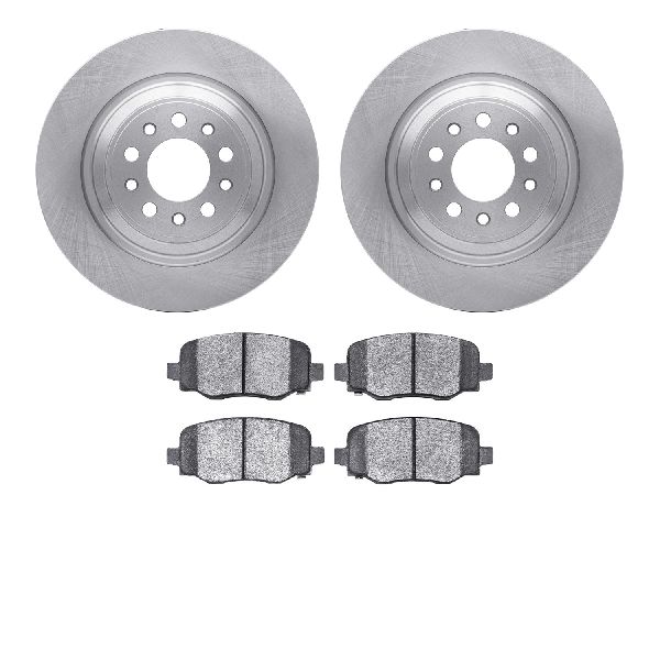 2014-2022 Jeep Cherokee Disc Brake Kit - Rear (Dynamic Friction)