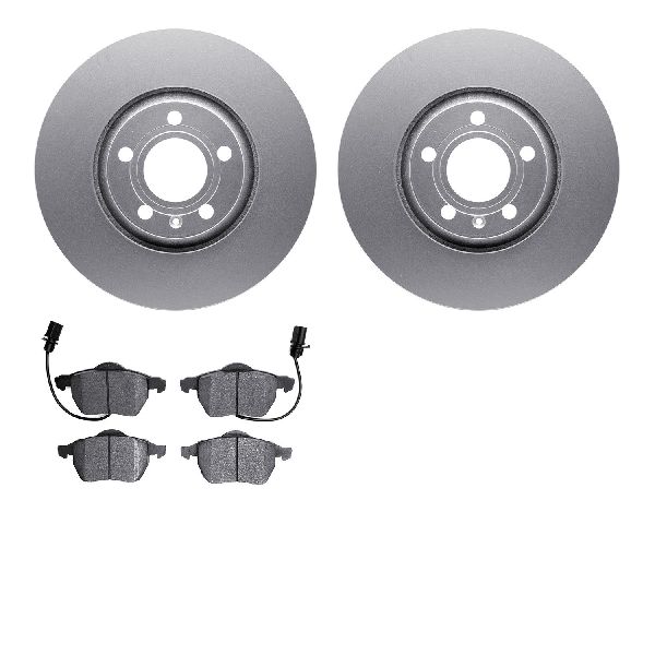 1999-2004 Audi A6 Disc Brake Kit - Front (Dynamic Friction)