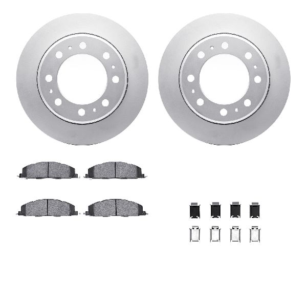 2011-2018 Ram 3500 Disc Brake Kit - Rear (Dynamic Friction)