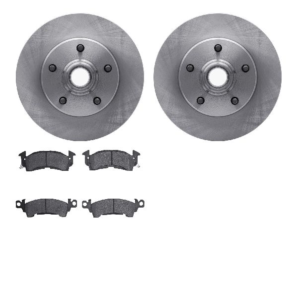 1969 Chevrolet Camaro Disc Brake Kit - Front (Dynamic Friction)