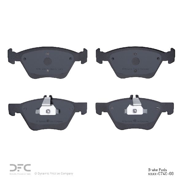 1998-2003 Mercedes-Benz CLK320 Disc Brake Pad Set - Front (Dynamic Friction)