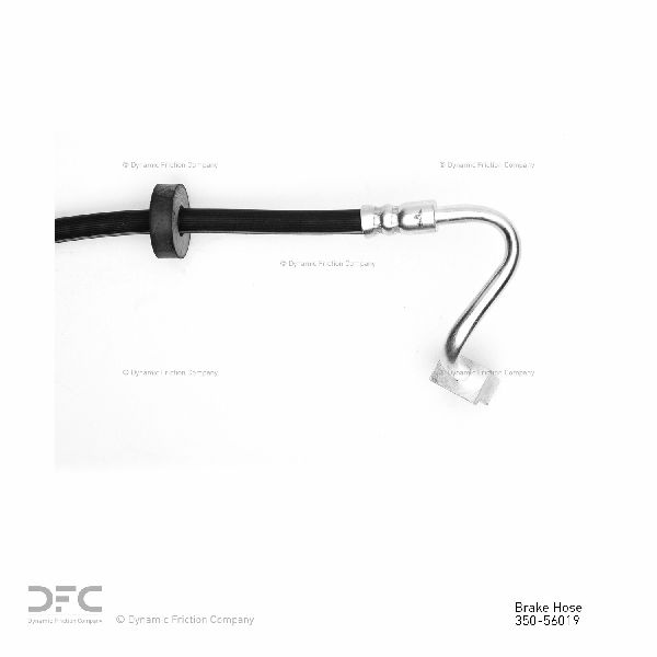 2003-2011 Lincoln Town Car Brake Hydraulic Hose - Front Left (Dynamic Friction)