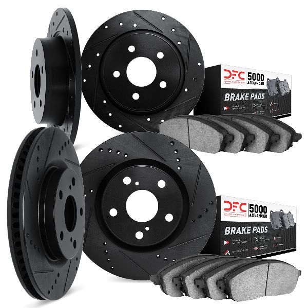 2005-2009 Hyundai Tucson Disc Brake Kit - Front and Rear (Dynamic Friction)