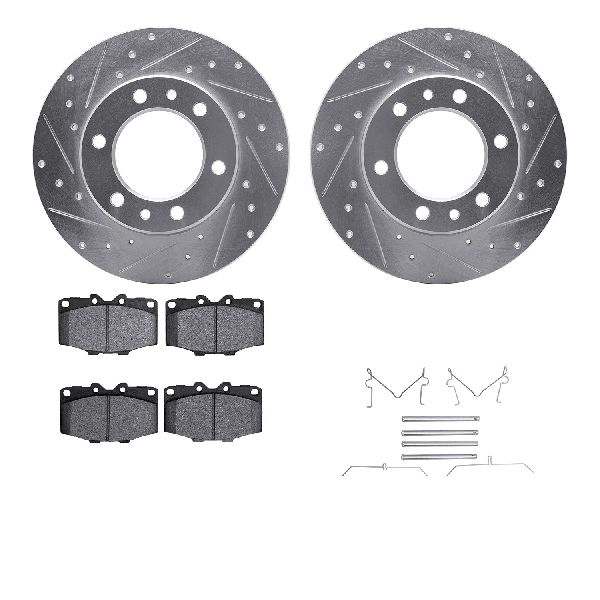 1984-1985 Toyota 4Runner Disc Brake Kit - Front (Dynamic Friction)