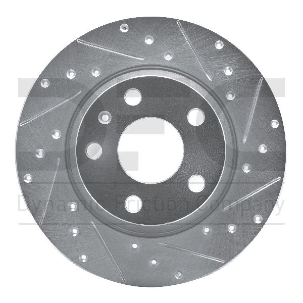 2008-2009 Audi TT Disc Brake Rotor - Rear Right (Dynamic Friction)