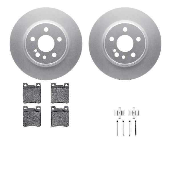 1994-1999 Mercedes-Benz S600 Disc Brake Kit - Rear (Dynamic Friction)