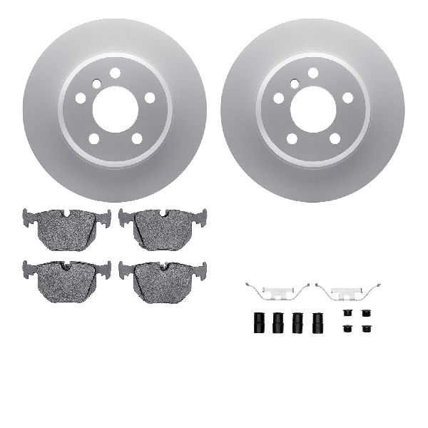 2000-2006 BMW X5 Disc Brake Kit - Rear (Dynamic Friction)