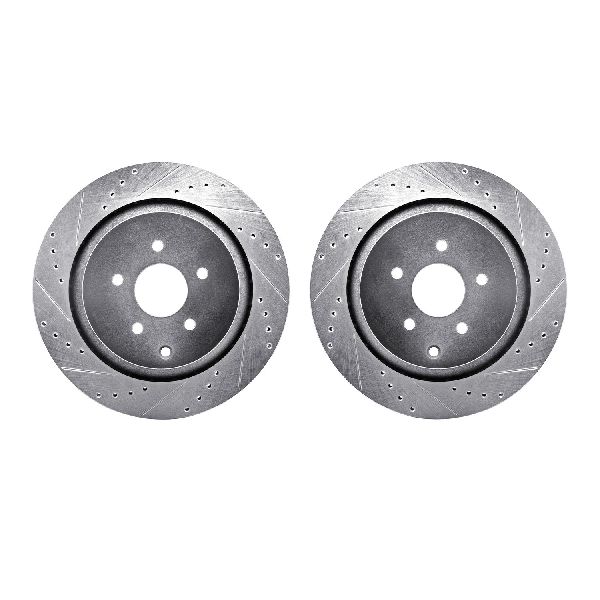 2014-2020 INFINITI Q50 Disc Brake Rotor Set - Rear (Dynamic Friction)