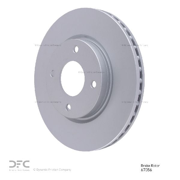 2009-2014 Nissan Cube Disc Brake Rotor - Front (Dynamic Friction)