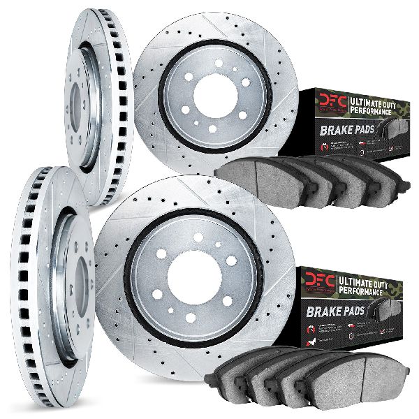 2003-2009 Lexus GX470 Disc Brake Kit - Front and Rear (Dynamic Friction)