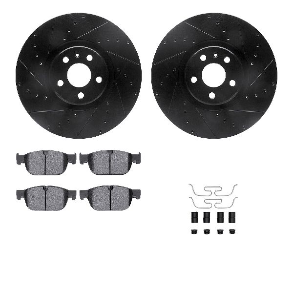 2017-2023 Volvo S90 Disc Brake Kit - Front (Dynamic Friction)