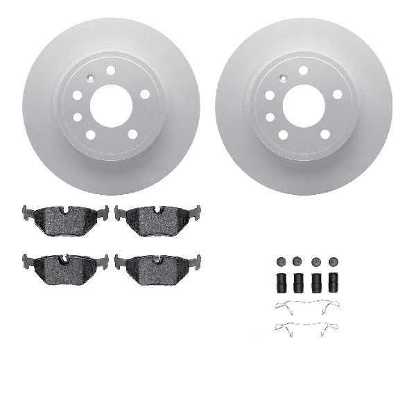 1999-2010 Saab 9-5 Disc Brake Kit - Rear (Dynamic Friction)