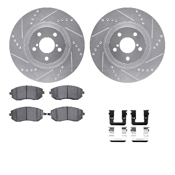 2004-2006 Subaru Baja Disc Brake Kit - Front (Dynamic Friction)