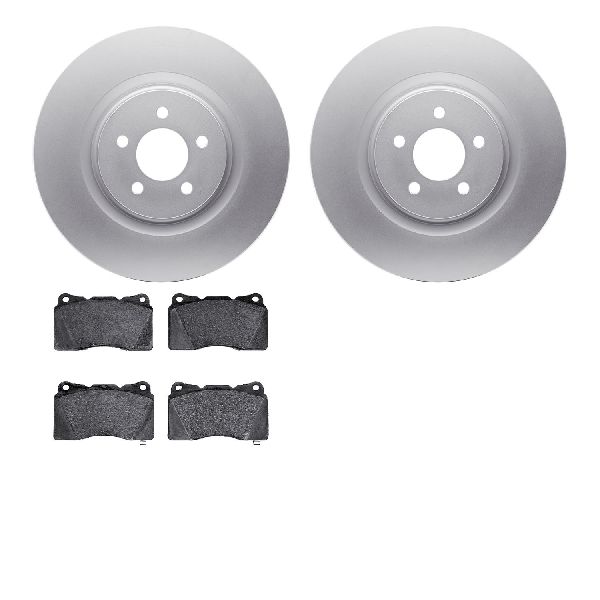 2007-2014 Ford Mustang Disc Brake Kit - Front (Dynamic Friction)