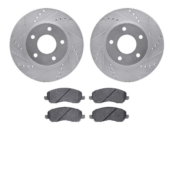 2008-2017 Mitsubishi Lancer Disc Brake Kit - Front (Dynamic Friction)