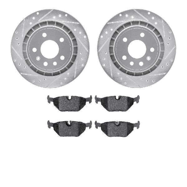 2002-2010 Saab 9-5 Disc Brake Kit - Rear (Dynamic Friction)